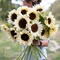 6PCS Large Artificial White Sunflowers – 26" Long Stem Faux Silk Flowers for Elegant Summer Home Decor & Seasonal Arrangements